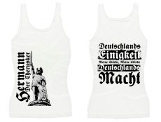 Frauen Top - Hermann der Cherusker - weiß Frauen Top - Hermann der Cherusker - weiß