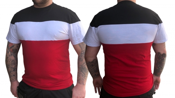 Premium Shirt - schwarz-weiß-rot +++RAUSVERKAUF+++ Premium Shirt - schwarz-weiß-rot +++RAUSVERKAUF+++