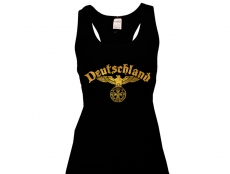 Frauen Top - Reichsadler - Deutschland - gold Frauen Top - Reichsadler - Deutschland - gold