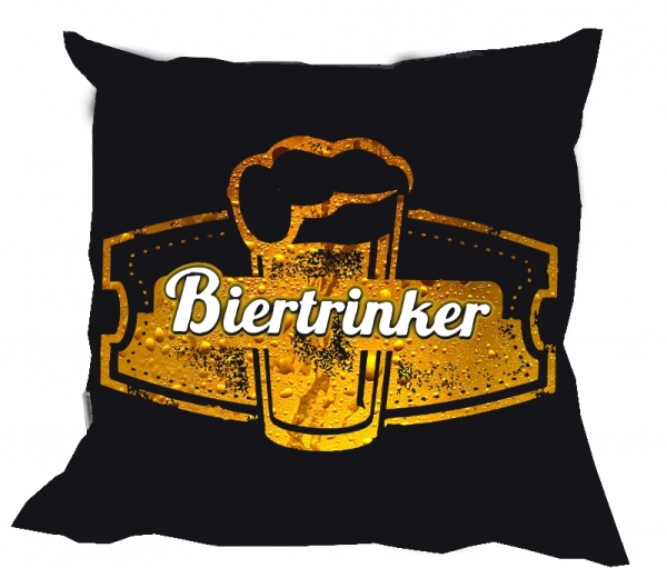 Kissen - Biertrinker Kissen - Biertrinker