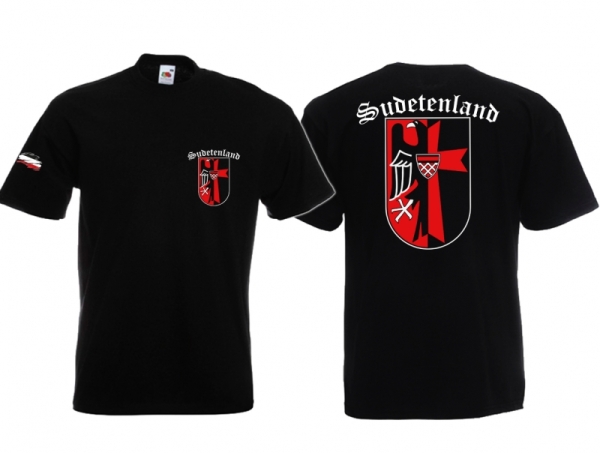 Frauen T-Shirt - Sudetenland - schwarz Frauen T-Shirt - Sudetenland - schwarz