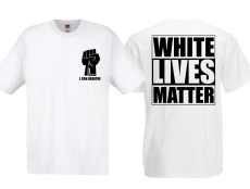 Frauen T-Shirt - White Lives Matter - I can breath - weiß Frauen T-Shirt - White Lives Matter - I can breath - weiß
