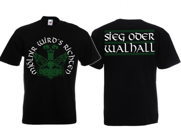 T-Hemd - Sieg oder Walhall T-Hemd - Sieg oder Walhall