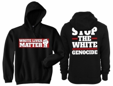 Frauen - Kapuzenpullover - Stop the White Genocide Frauen - Kapuzenpullover - Stop the White Genocide