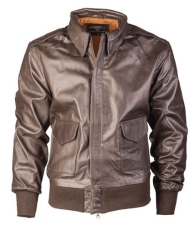 Lederjacke - Flieger - A2 - braun Lederjacke - Flieger - A2 - braun