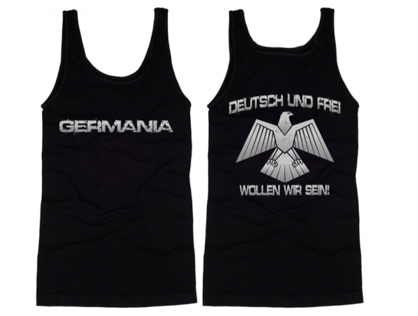 Muskelshirt/Tank Top - Deutsch und Frei Muskelshirt/Tank Top - Deutsch und Frei
