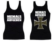 Frauen Top - Niemals Aufgeben - Motiv 2 Frauen Top - Niemals Aufgeben - Motiv 2