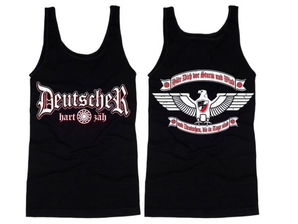 Muskelshirt/Tank Top - Deutscher - Hart & Zäh Muskelshirt/Tank Top - Deutscher - Hart & Zäh