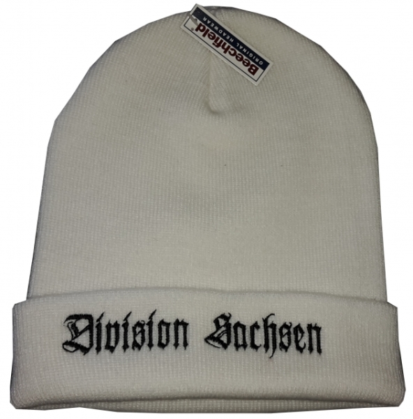 Mütze - Division Sachsen - weiß Mütze - Division Sachsen - weiß