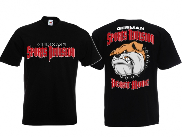 T-Hemd - German Sport Division - Beast Mode T-Hemd - German Sport Division - Beast Mode