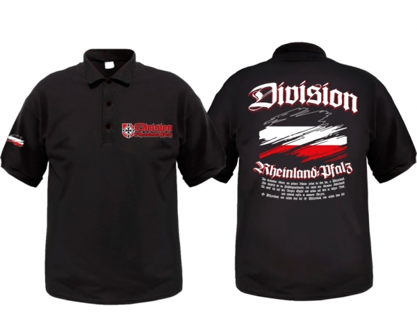 Polo-Shirt - Division Rheinland-Pfalz Polo-Shirt - Division Rheinland-Pfalz