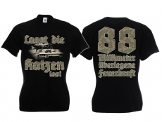 Frauen T-Shirt - Lasst die Katzen los Frauen T-Shirt - Lasst die Katzen los