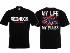 T-Hemd - Redneck - My Life my Rules T-Hemd - Redneck - My Life my Rules