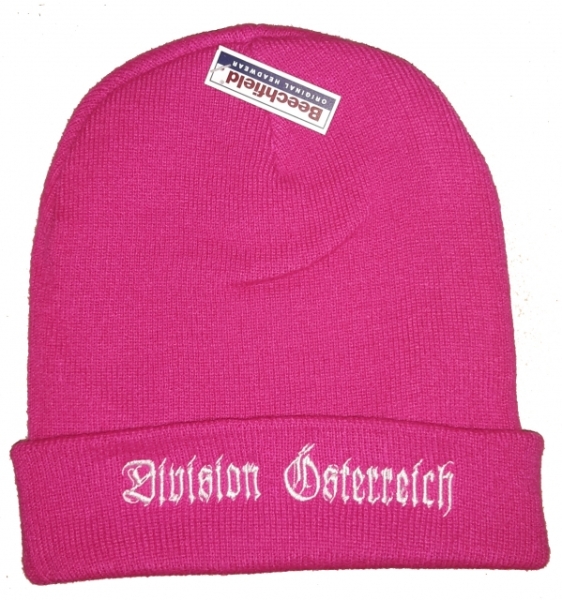 Mütze - Division Österreich - pink Mütze - Division Österreich - pink