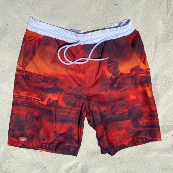 Premium Badehose - Sommeroffensive - Panzer vor Premium Badehose - Sommeroffensive - Panzer vor