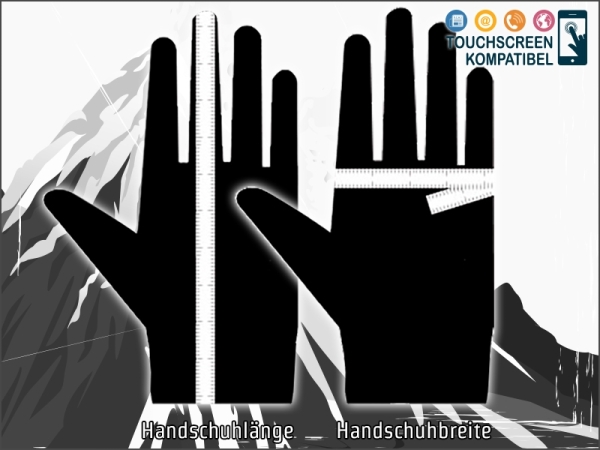 Ansgar Aryan - Softshell Handschuhe "Attack"