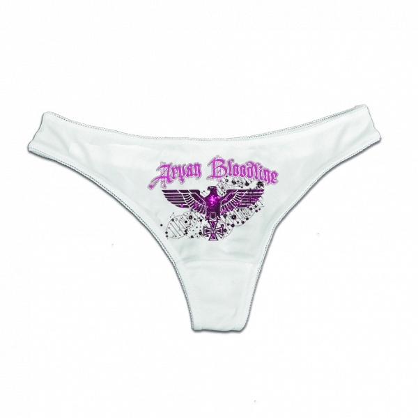 String Tanga - Aryan Bloodline - weiss String Tanga - Aryan Bloodline - weiss