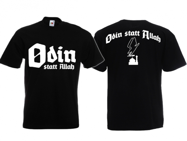 T-Hemd - Odin statt Allah - Motiv 2 T-Hemd - Odin statt Allah - Motiv 2