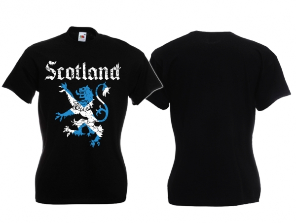 Frauen T-Shirt - Scotland - schwarz Frauen T-Shirt - Scotland - schwarz