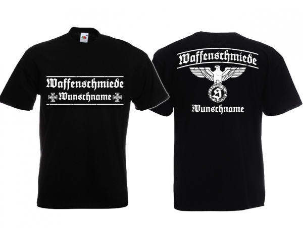 T-Hemd - Waffenschmiede Wunschdruck T-Hemd - Waffenschmiede Wunschdruck