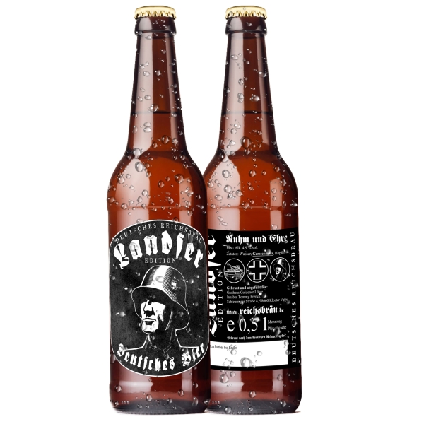 Bier - Deutsches Reichsbräu &quote;Landser Edition&quote; - 1 Kiste - 20 Flaschen - 21,98€ inkl. 3,10€ Pfand