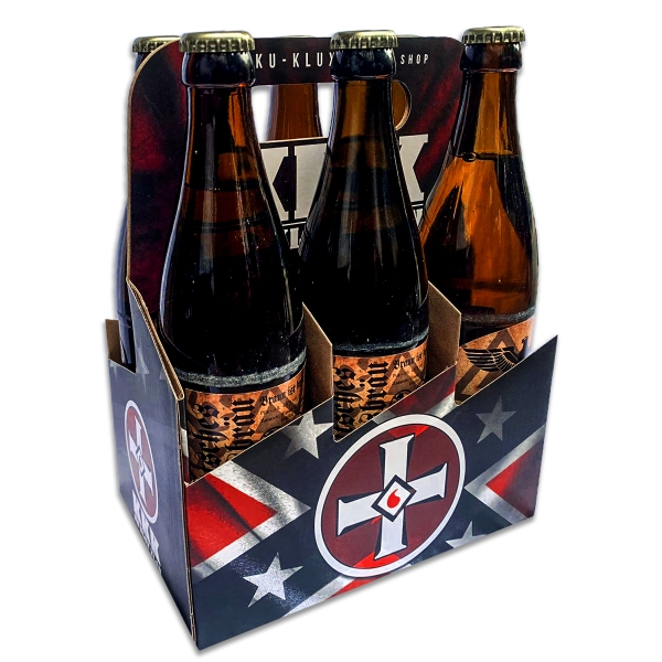 Sixpack / Tragetasche - Südstaaten - KKK - Ku Klux Klan Sixpack / Tragetasche - Südstaaten - KKK - Ku Klux Klan
