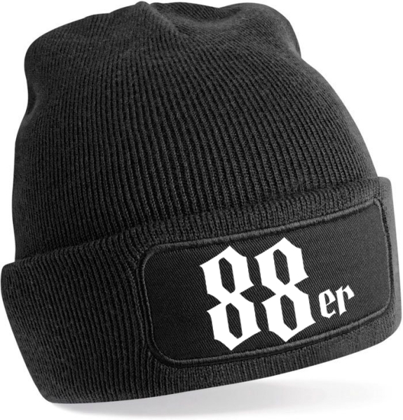 Mütze - BD - 88 er - schwarz Mütze - BD - 88 er - schwarz