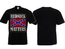 T-Hemd - Redneck Matters - Südstaaten - schwarz T-Hemd - Redneck Matters - Südstaaten - schwarz