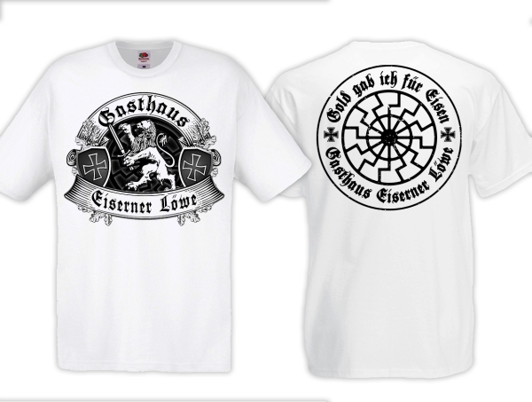 Frauen T-Shirt - Eiserner Löwe - Gold gab ich für Eisen - weiß Frauen T-Shirt - Eiserner Löwe - Gold gab ich für Eisen - weiß