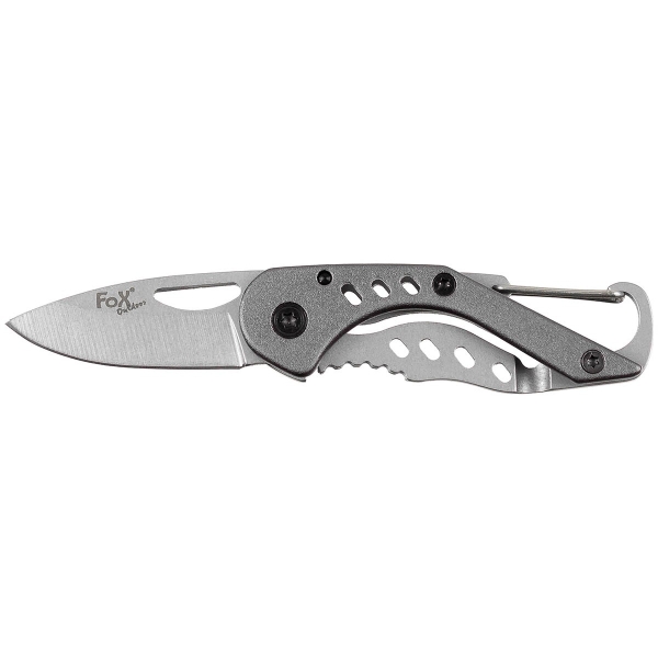 Klappmesser - "Piccolo" - Einhand - gelochter Metallgriff - klein