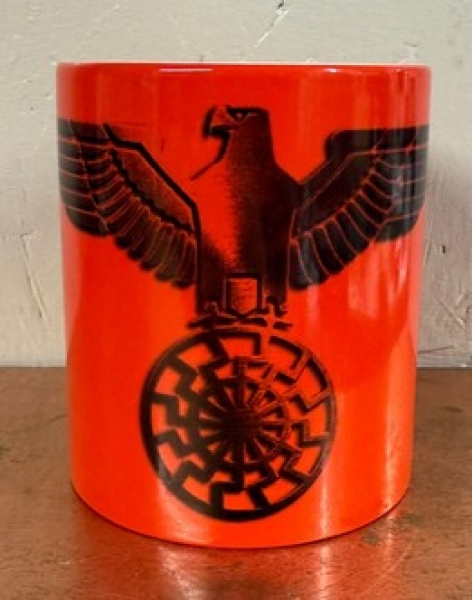Farbwechseltasse - rot - Reichsadler mit Schwarzer Sonne Farbwechseltasse - rot - Reichsadler mit Schwarzer Sonne