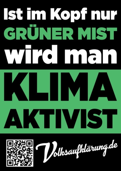Grüner Mist - Aufkleber Paket 100 Stück