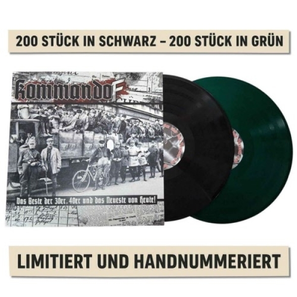 Kommando F - Das beste aus den 30er, den 40ern und das Neueste von Heute - LP Kommando F - Das beste aus den 30er, den 40ern und das Neueste von Heute - LP