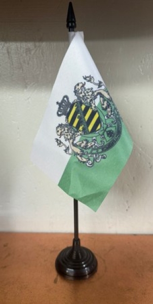 Tischfahne - Königreich Sachsen Tischfahne - Königreich Sachsen