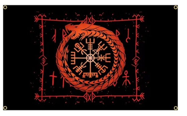 Fahne - Nidhöggr (325) Fahne - Nidhöggr (325)