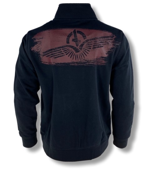 Erik & Sons - Sweatjacke - NAEROY - schwarz