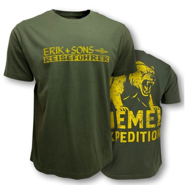 Erik & Sons - T-Shirt - MEMEL - oliv