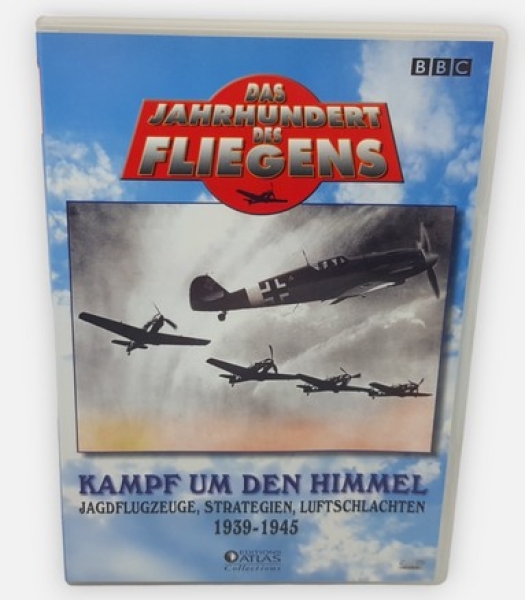DVD - Kampf um den Himmel - Jagdflugzeuge, Strategien, Luftschlachten - 1939 bis 1945 +++EINZELSTÜCK+++ DVD - Kampf um den Himmel - Jagdflugzeuge, Strategien, Luftschlachten - 1939 bis 1945 +++EINZELSTÜCK+++