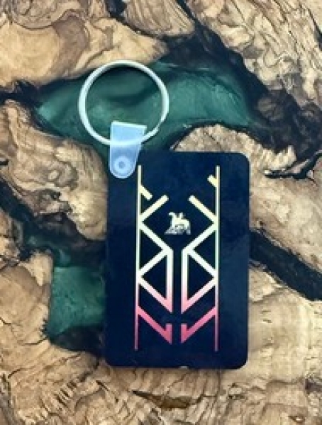 Schlüsselanhänger - KM - Sleipnir - Die Welt in Flammen