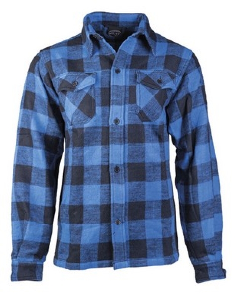 Hemd - Holzfäller - schwarz/blau