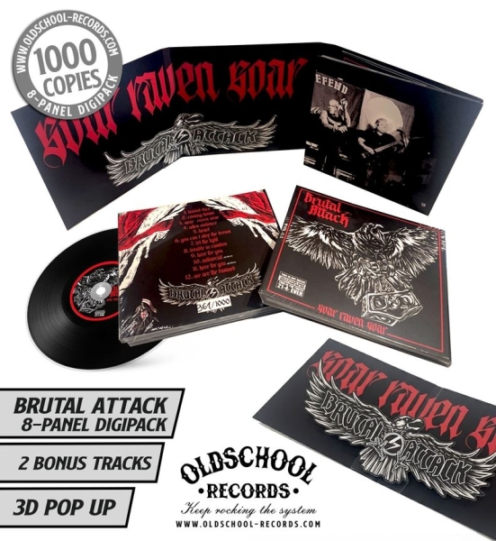 Brutal Attack – Soar Raven Soar - Digipack