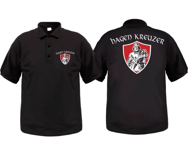 Polo-Shirt - Hagen Kreuzer - Motiv 2 - Logo