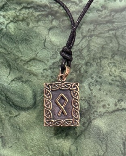 Runen Amulett - Othala - Bronze Runen Amulett - Othala - Bronze