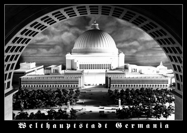 Poster - Kunstdruck - Welthauptstadt Germania - 48x33cm