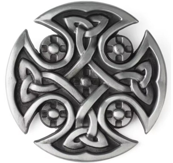 Gürtelschnalle - keltisches Kreuz AEP - Motiv 1