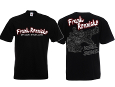 Frauen T-Shirt - Frank Rennicke - Über Länder, Grenzen, Zonen - schwarz