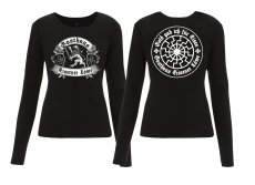 Frauen - Sweatshirt - Eiserner Löwe - Gold gab ich für Eisen - schwarz