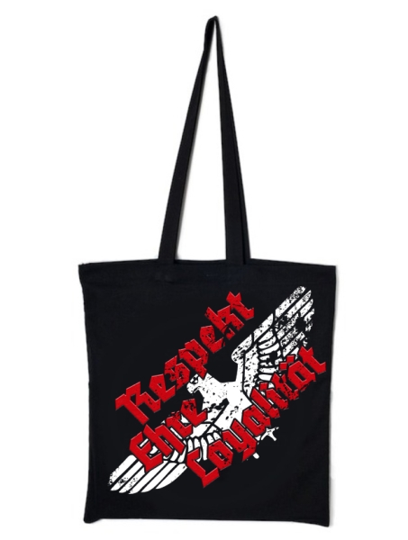 Stoffbeutel - Adler - Respekt - Ehre - Loyalität