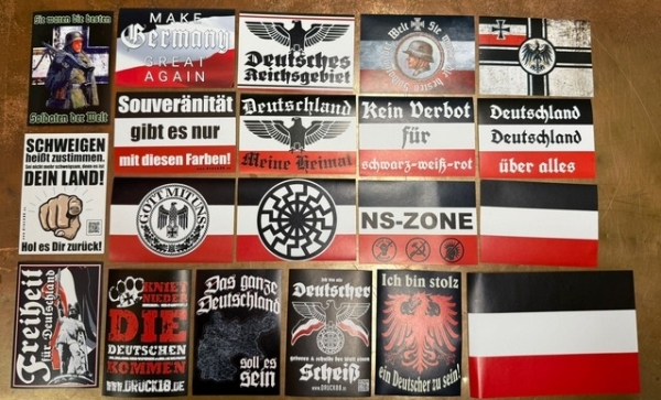 Aktivisten Paket - DEUTSCHLAND - 200 Stück + 3x Ausgabe "Ein Fähnlein" verschiedene Ausgaben Aktivisten Paket - DEUTSCHLAND - 200 Stück + 3x Ausgabe "Ein Fähnlein" verschiedene Ausgaben