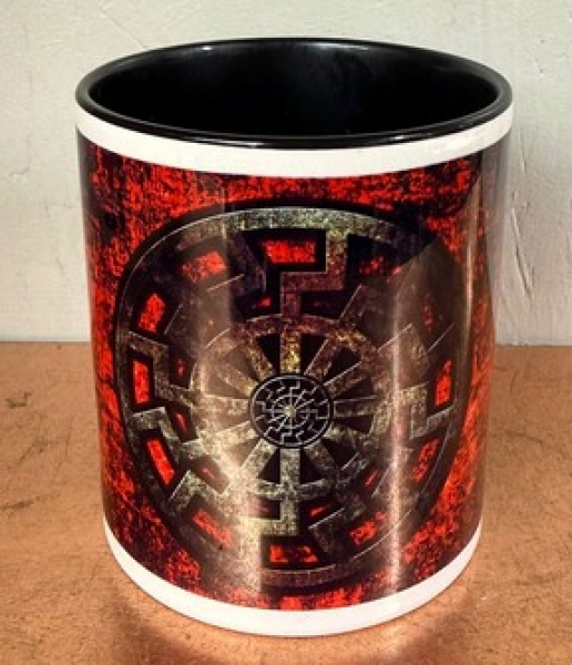 Tasse - schwarz - Schwarze Sonne Neue Generation Tasse - schwarz - Schwarze Sonne Neue Generation